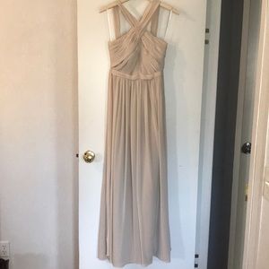 Watters Micah Bridesmaid Dress In Sandstone